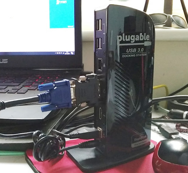 Plugable UD-3900 Dual Monitor DisplayLink Docking Station | Gadget