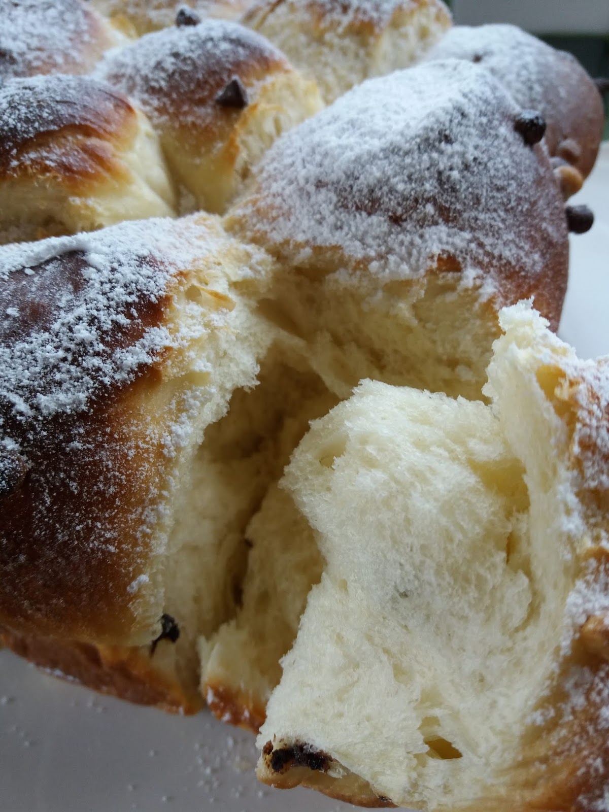 Il Dolce Mondo di Klò PAN BRIOCHE allo YOGURT con GOCCE di CIOCCOLATO