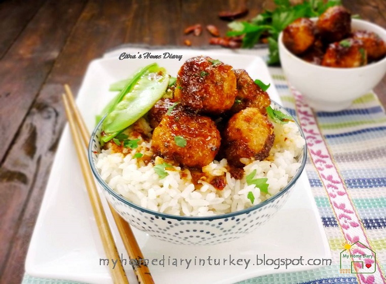 Firecracker chicken balls Recipe