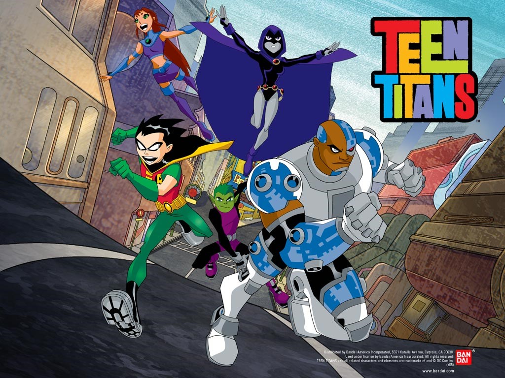 Héroes Animados Teen Titans.
