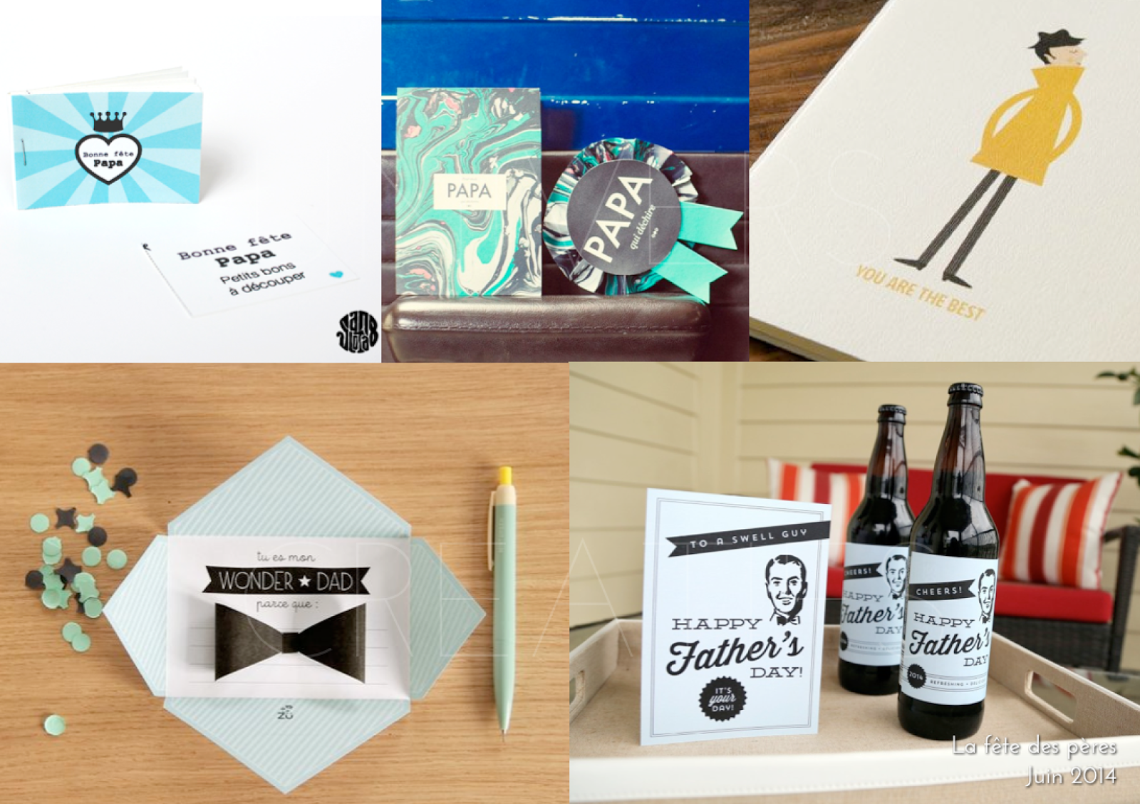 UNIVERS CREATIFS Idées cadeaux DIY pour la Fête des pères.