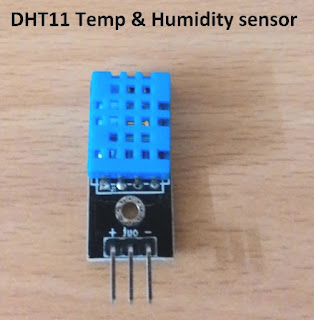DHT11 Temperature Humidity Sensor