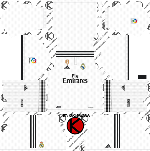 Real madrid 2018 kit dls hotsell