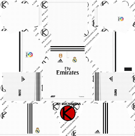 Real Madrid 2018/19 Kit - Dream League Soccer Kits