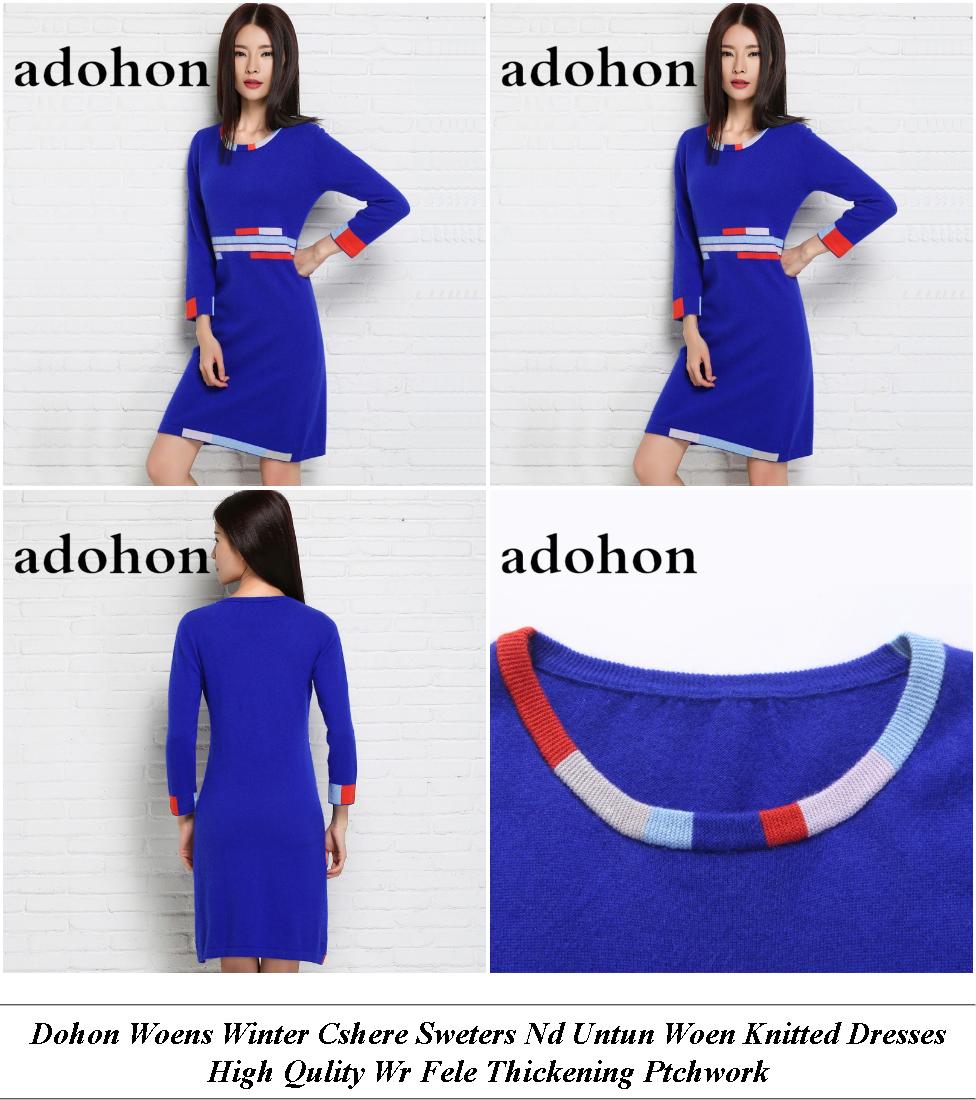 Womens Clothing Dresses - Huge Sale - Velvet Dress - Cheap Branded Clothes