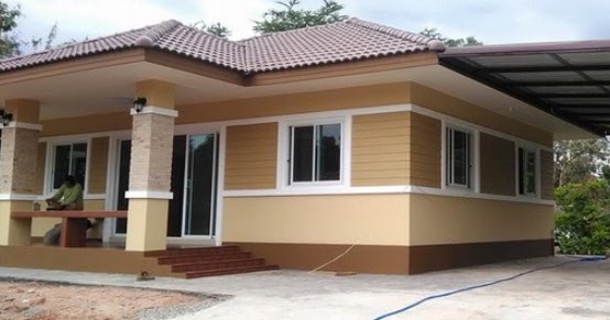 Warna Mocca Cat Rumah Warna Cream