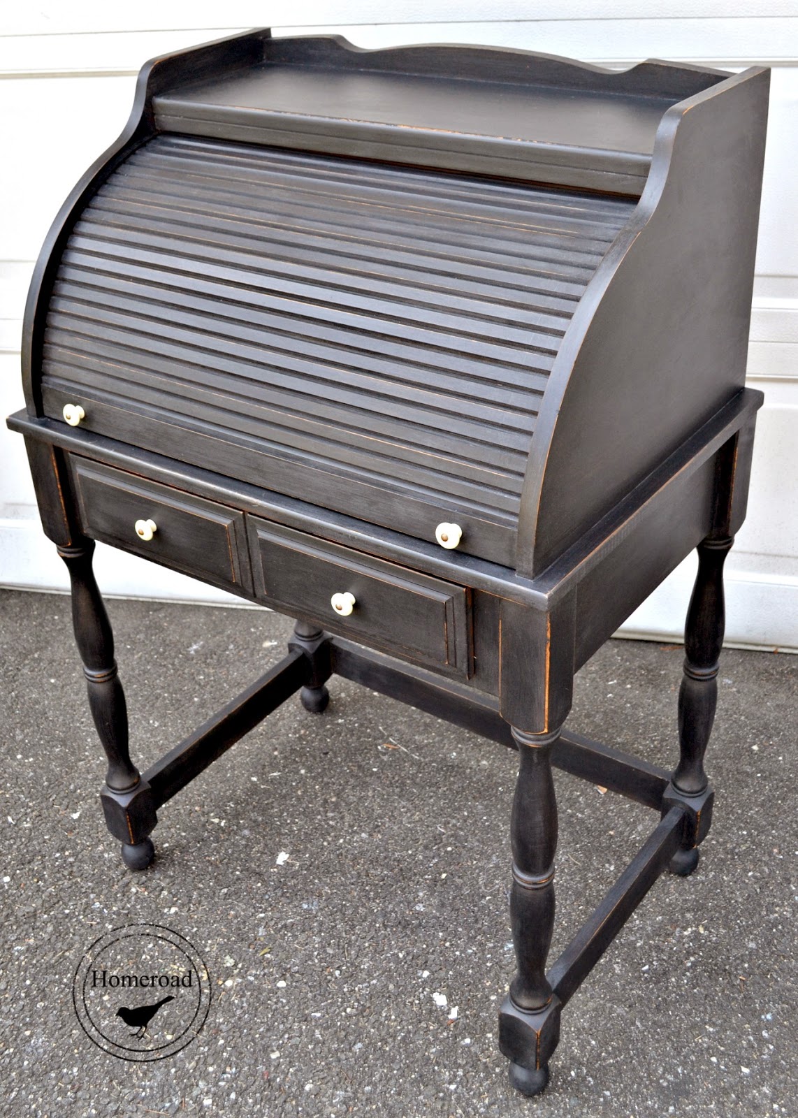 Roll Top Desk Makeover