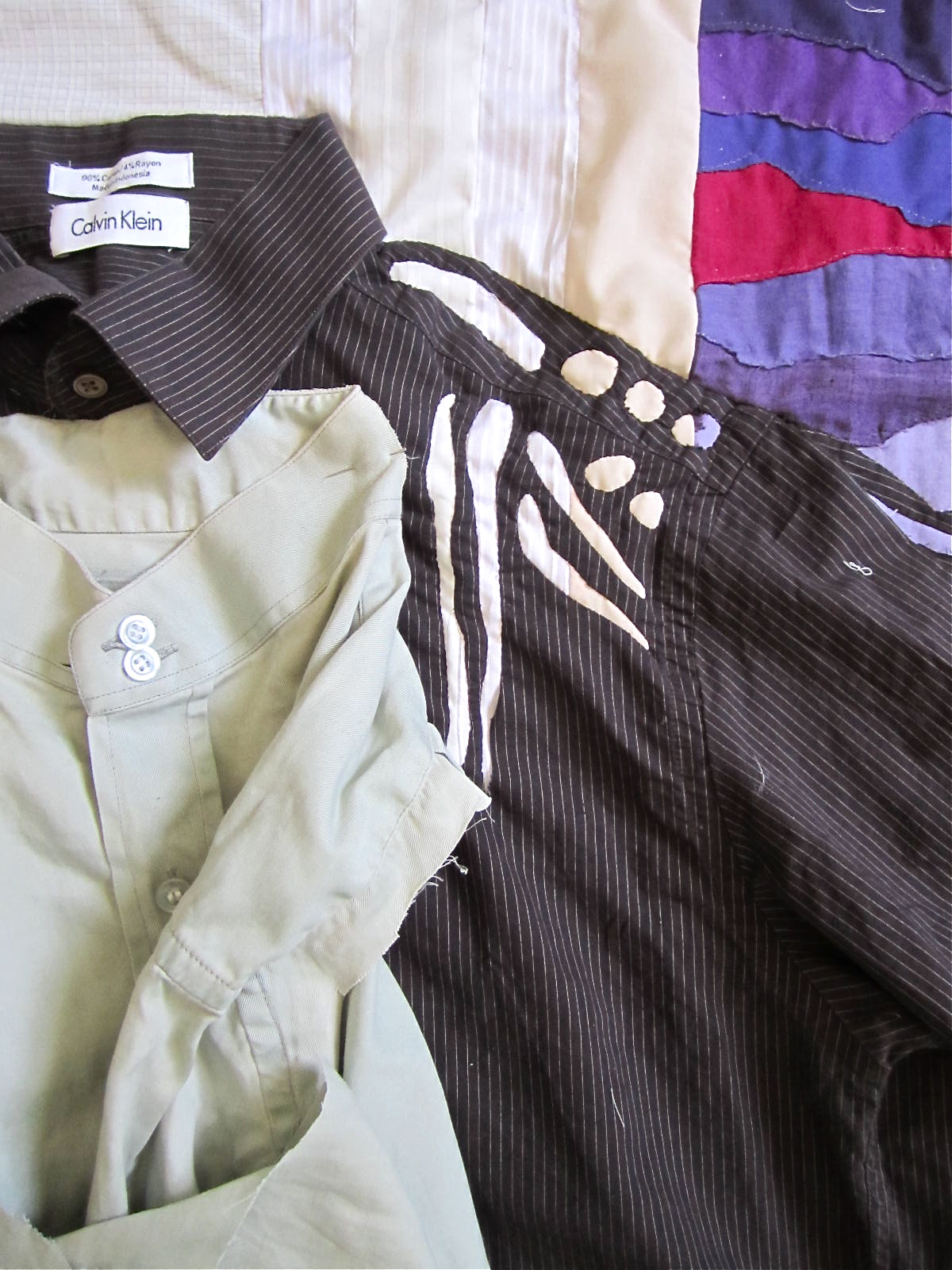 MulticoloredSnippets........... Shredding a Shirt, 2