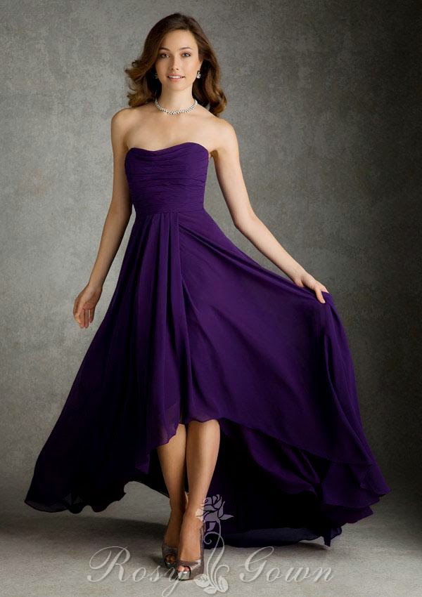 Purple Bridesmaid Dresses Achieving Elegance in Intriguing Color ...