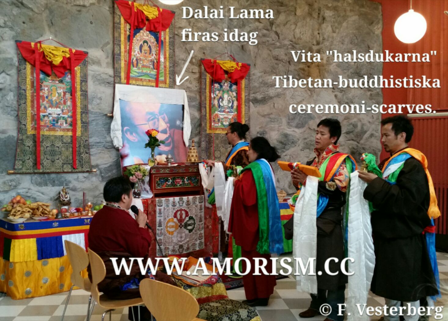 Bild på Tibetansk buddhism ceremoni