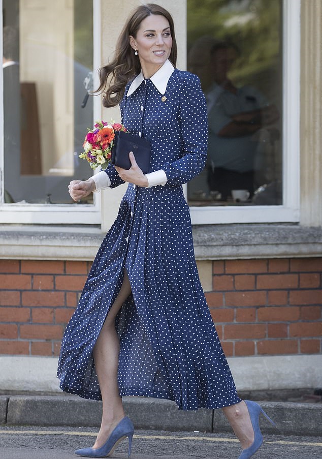 Kate Middleton's dress looks like one worn by Diana
