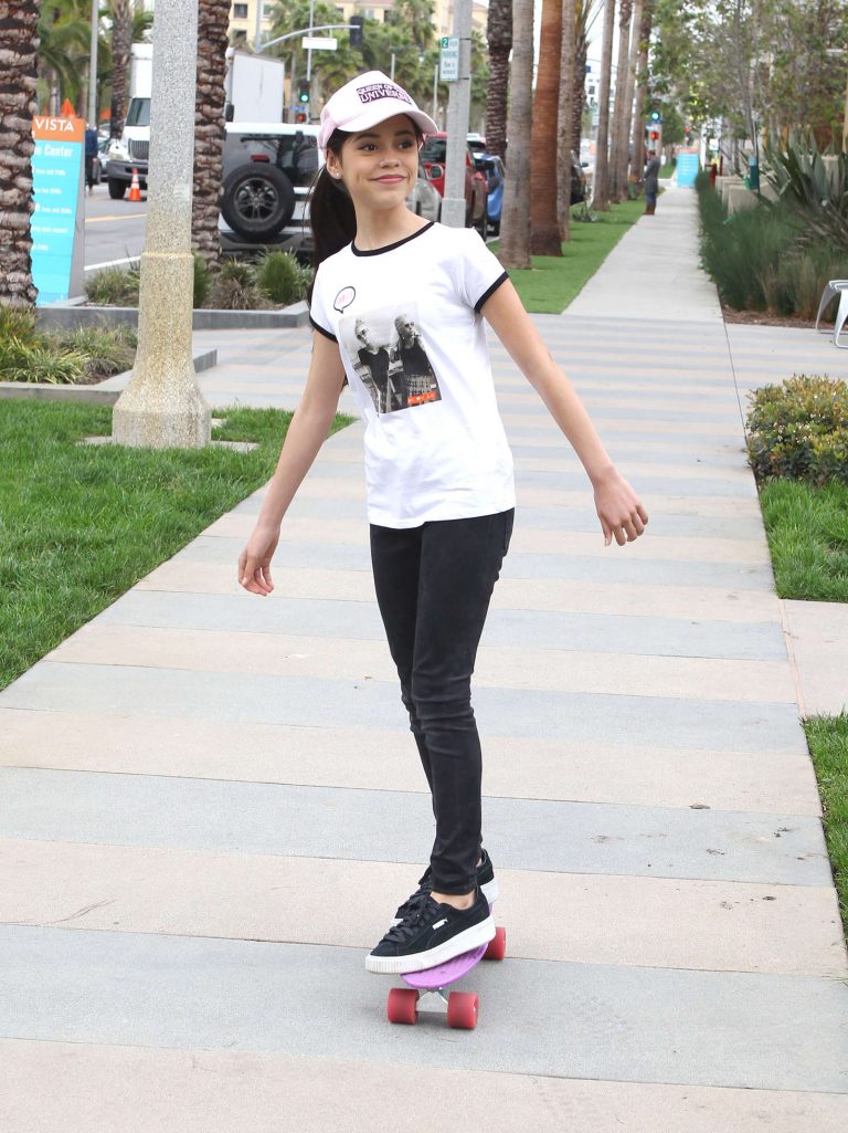 Jenna Ortega out on he...