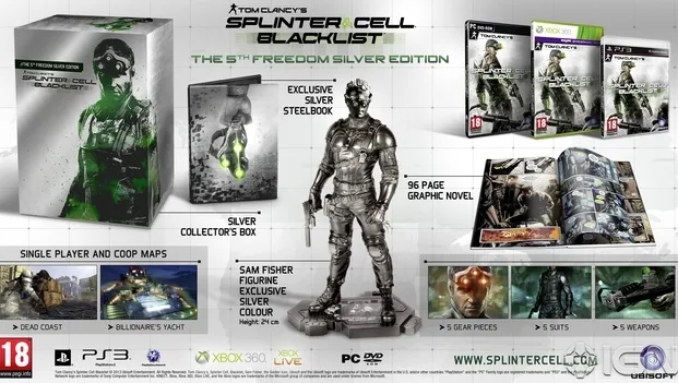 The 5th, Freedom Silver Edition, SC 7, Blacklist, Collectors Edition