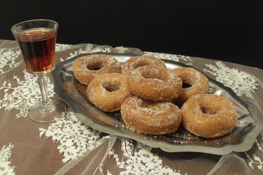 Rosquillas caseras sin lactosa.
