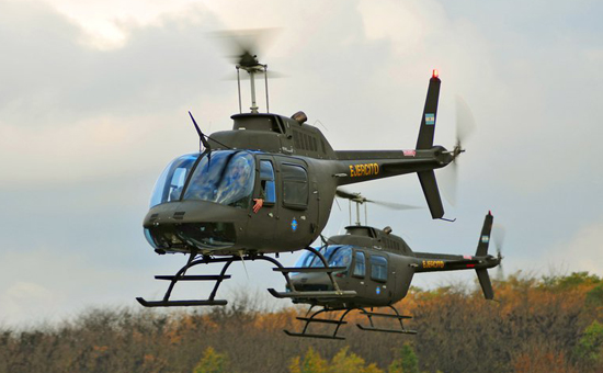 Resultado de imagen para 20 helicópteros Agusta (Bell) AB 206 argentina
