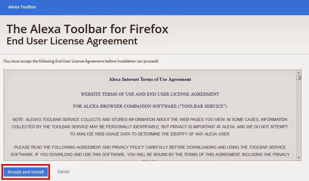 Just Share Cara Install dan Keuntungan Alexa Toolbar