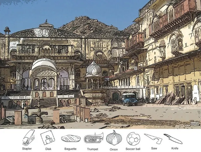Find the Hidden Objects: Historical Palace Hidden Objects Brain Teaser