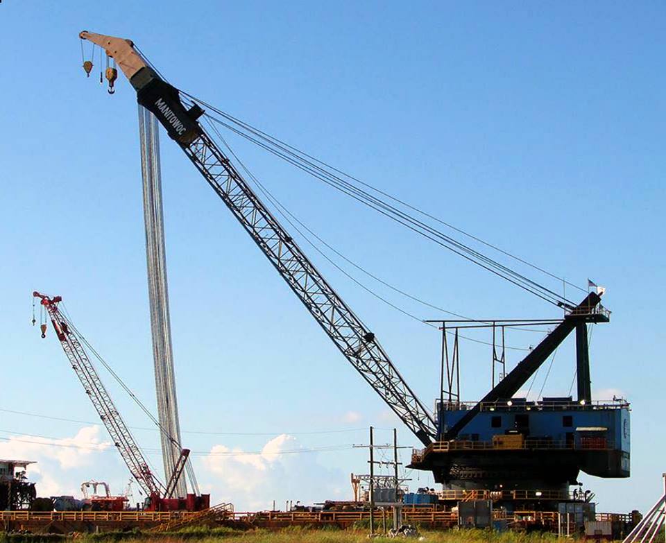 Industrial History USACE Hercules and Quad Cities Barge Cranes