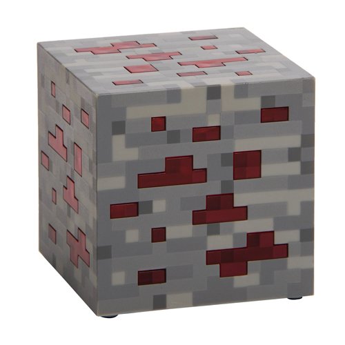 Minecraft illuminating Redstone Ore at