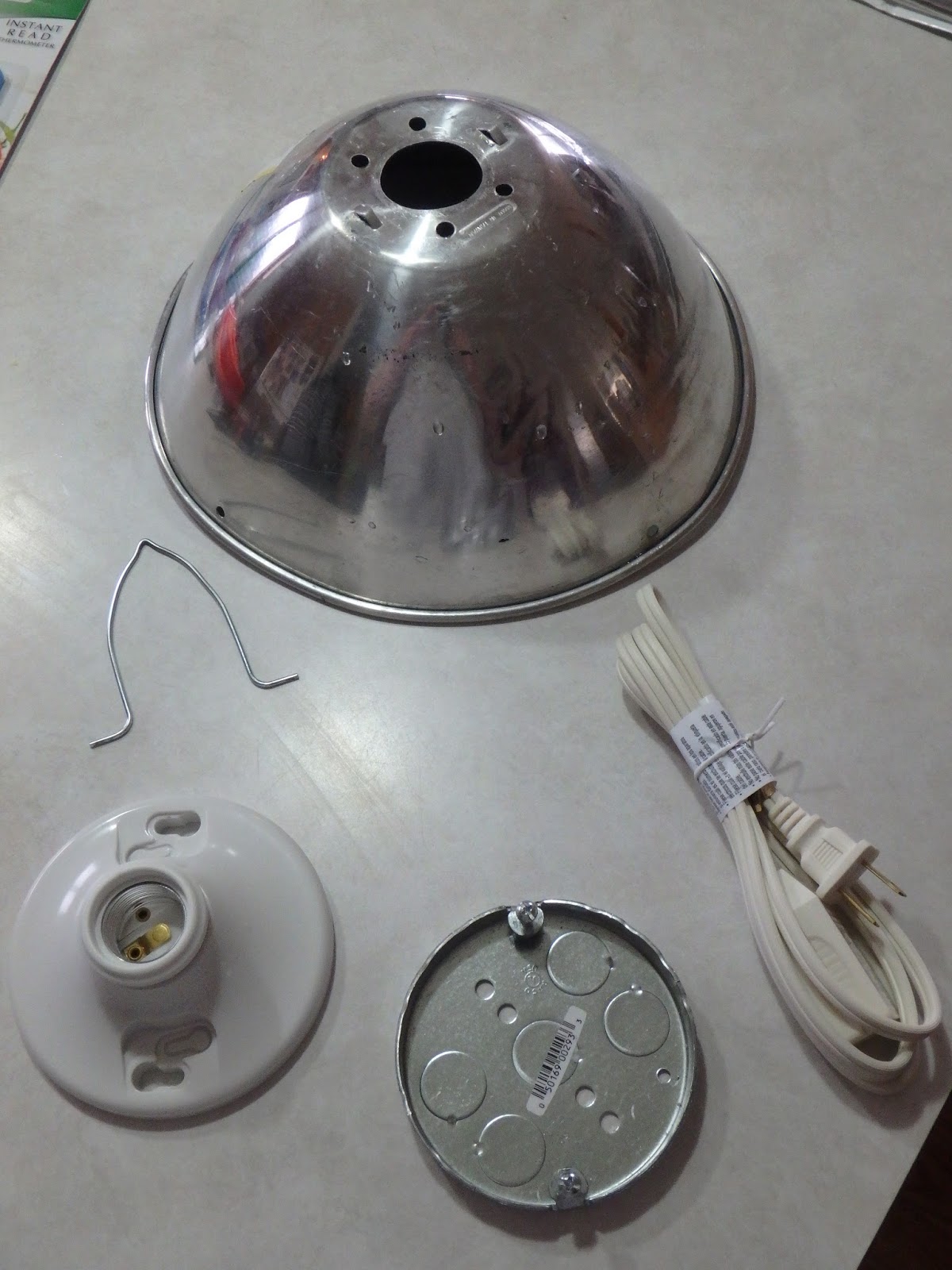 Lemke Fresh Air Farm Making Your Own Heat Lamp Fixture From