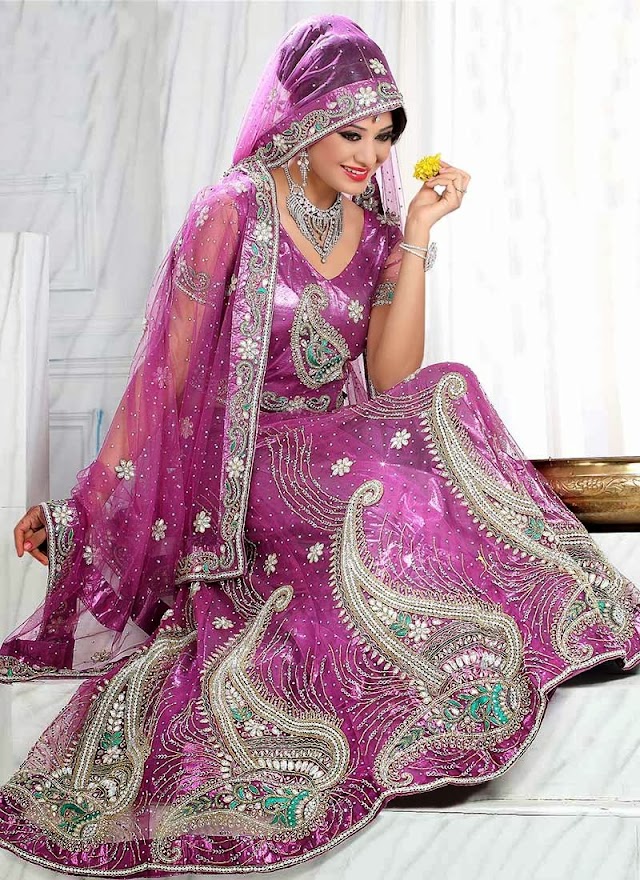 Latest Bridal Lehengas Collection At New Year 2014