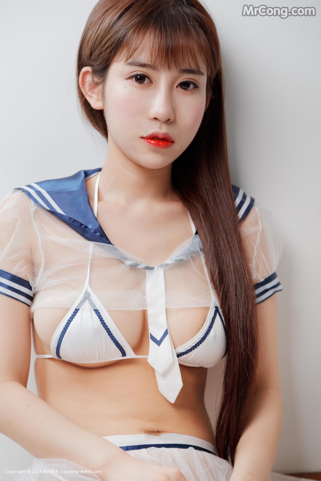 BoLoli 2017-07-16 Vol.084: Model Luo Li You You Jiang (萝莉 悠悠 酱) (40 photos) photo 1-3