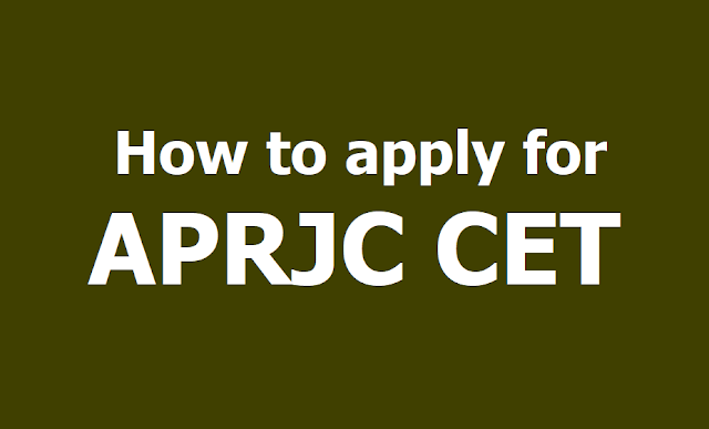 How to apply for APRJC CET 2019, Submit Online application form till April 14 How to apply for APRJC CET 2019, Submit Online application form till April 14