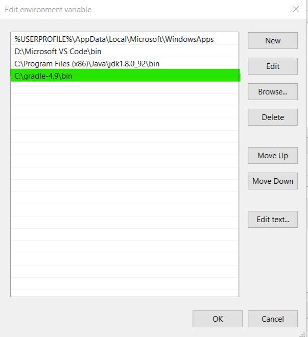 How to install Gradle on Windows