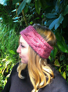 tricoter bandeau headband bergère de france