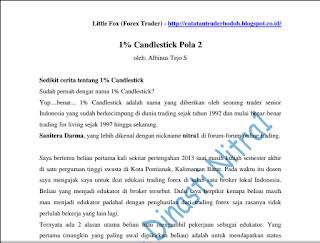 Rahasia trading forex dengan candlestick