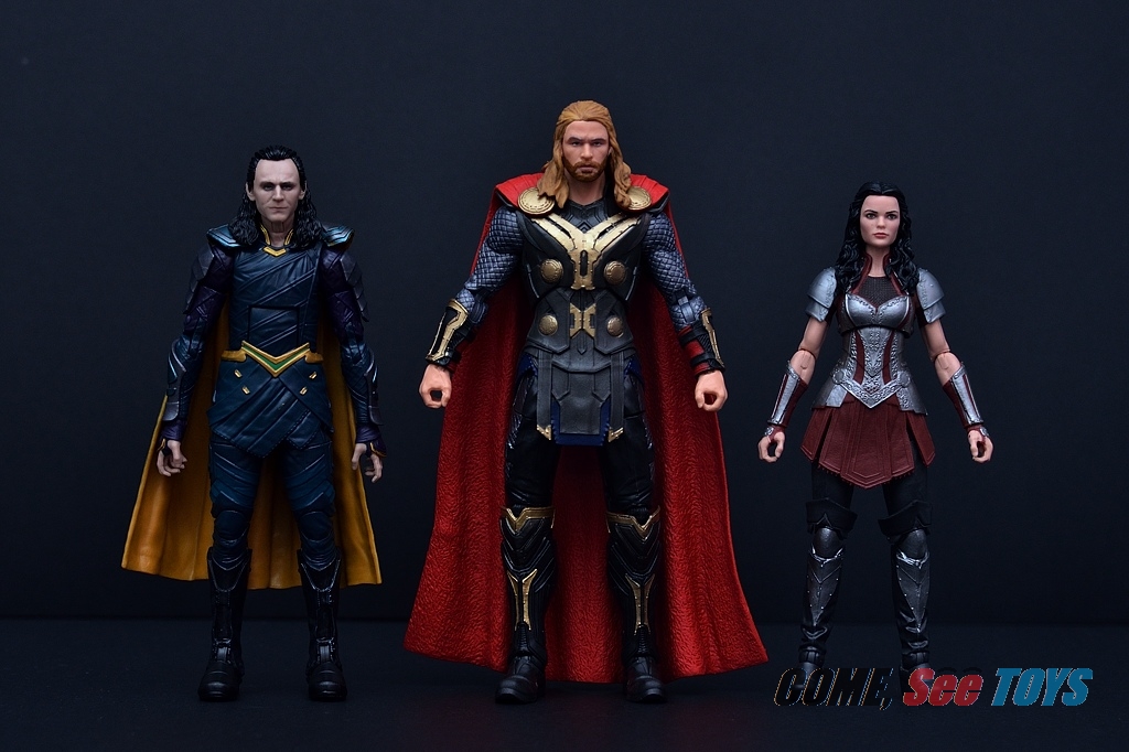 thor and sif marvel legends