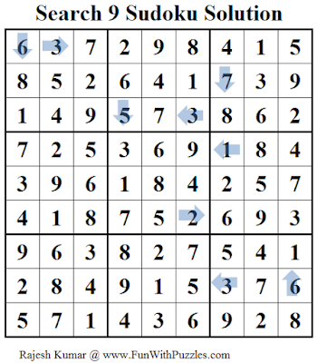 Search 9 Sudoku (Daily Sudoku League #114) Solution