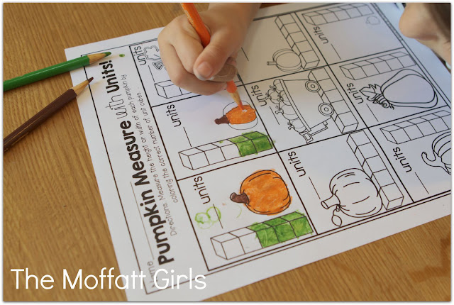 Teach basic addition, subtraction, sight words, phonics, letters, handwriting and so much more with the October NO PREP Packet for Kindergarten!