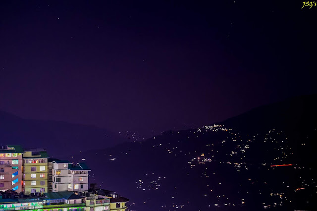 Gangtok Nightscape Gangtok Nightscape: Photo by Jayashree Sengupta @DoiBedouin