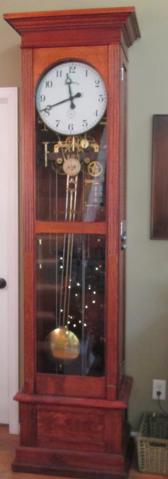 Hahl Pneumatic Master Clock Finished at last