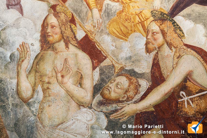 Chiesa di san Marcello a Paruzzaro: il Giudizio Universale, particolare Chiesa di san Marcello a Paruzzaro: il Giudizio Universale, particolare