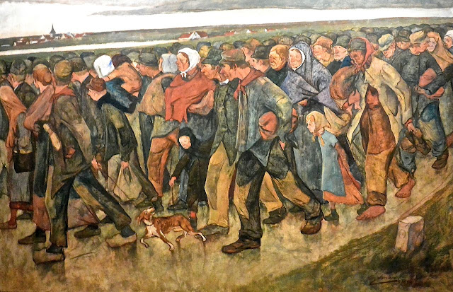 Bruxelles Eugène Laermans : Les migrants Musée royaux des beaux-arts de Bruxelles Eugène Laermans : Les migrants