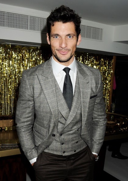 David Gandy -Source-: David Gandy at the ELLE Style Awards 2012 - Party