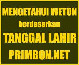 weton lahir kelahiran mengetahui berdasarkan primbon cukup mengingat seseorang ketahui kelahirannya bagaimana