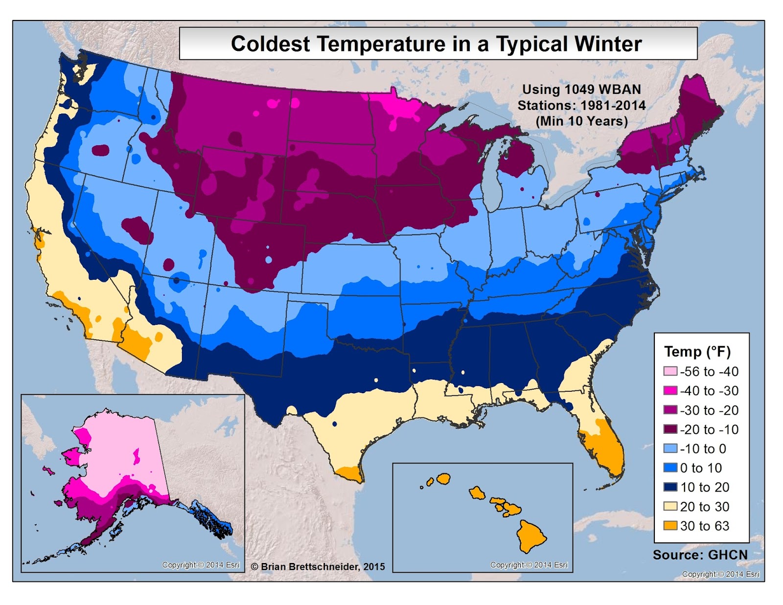 U S Average Temperature Map World Map