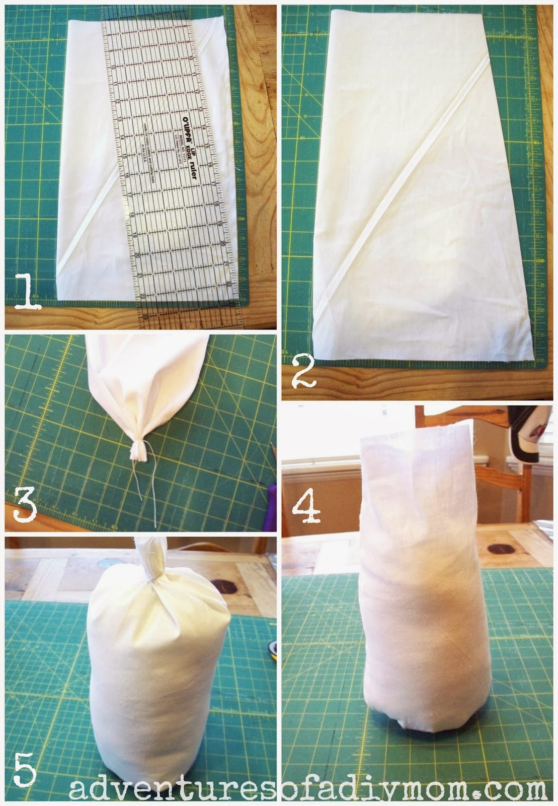 stuffed snowman diy