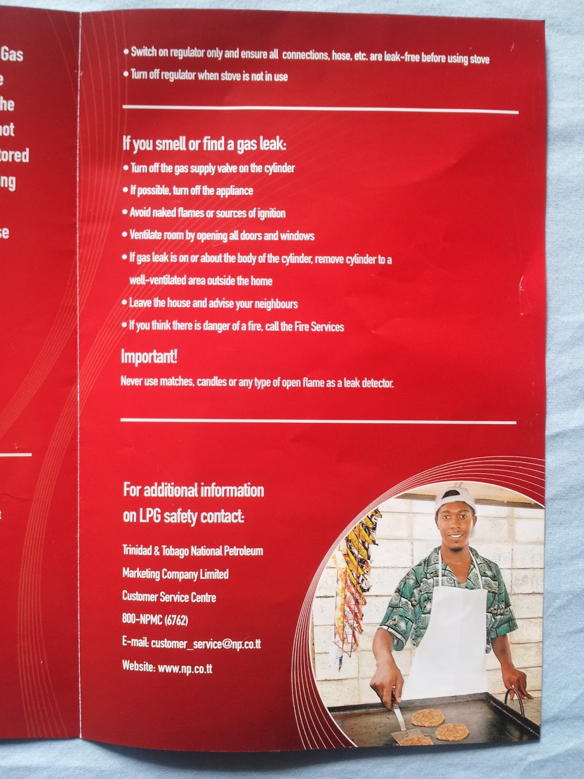 My Trini Life Ryan's Blog Cooking gas cylinders at home