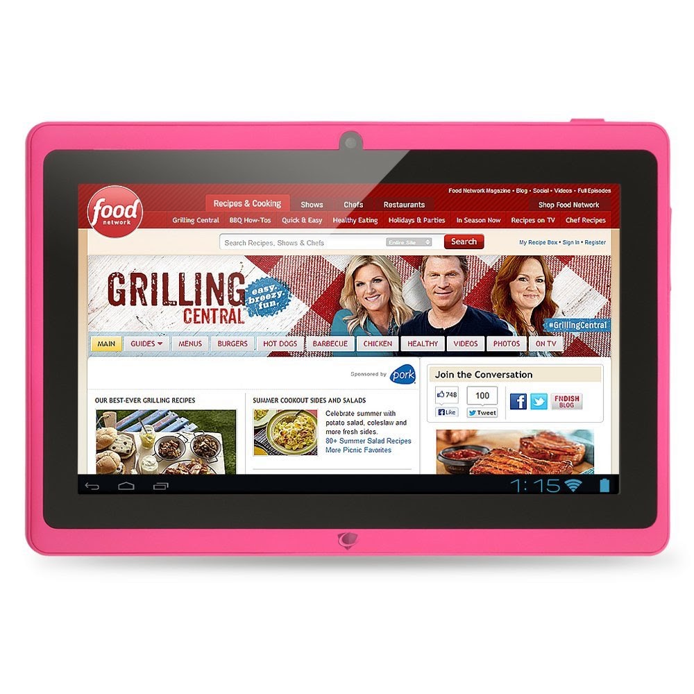 Chromo Inc.® 7" -Tablet PC Android 4.1.3 Capacitive 5 Point Multi-Touch Screen - Pink