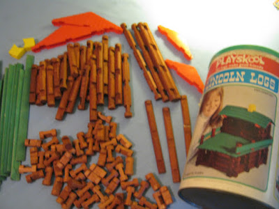 Lincoln Logs... I never stopped playing with these things!