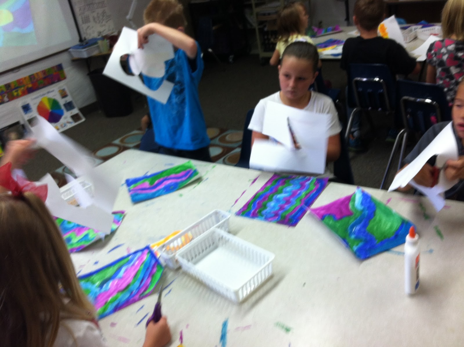 Art at East, Union and more...: Initial Art - First Grade