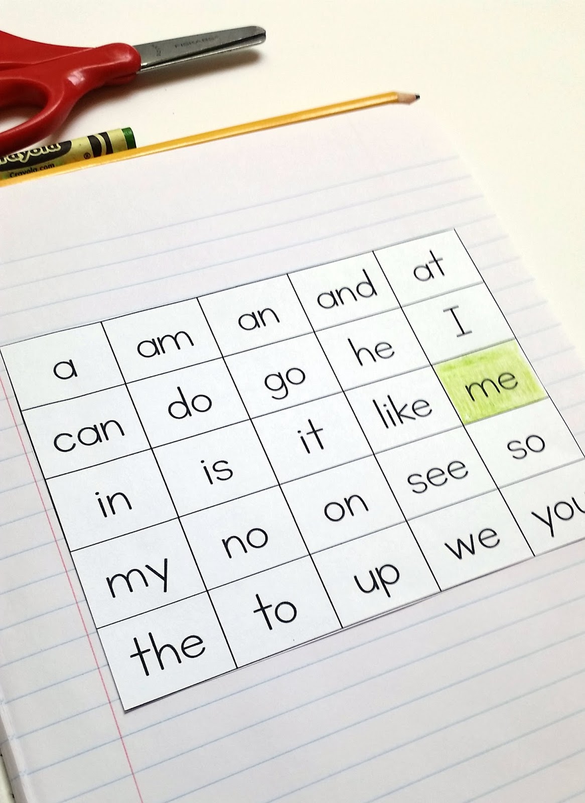 Kindergarten Sight Words Mrs. Jones's Kindergarten