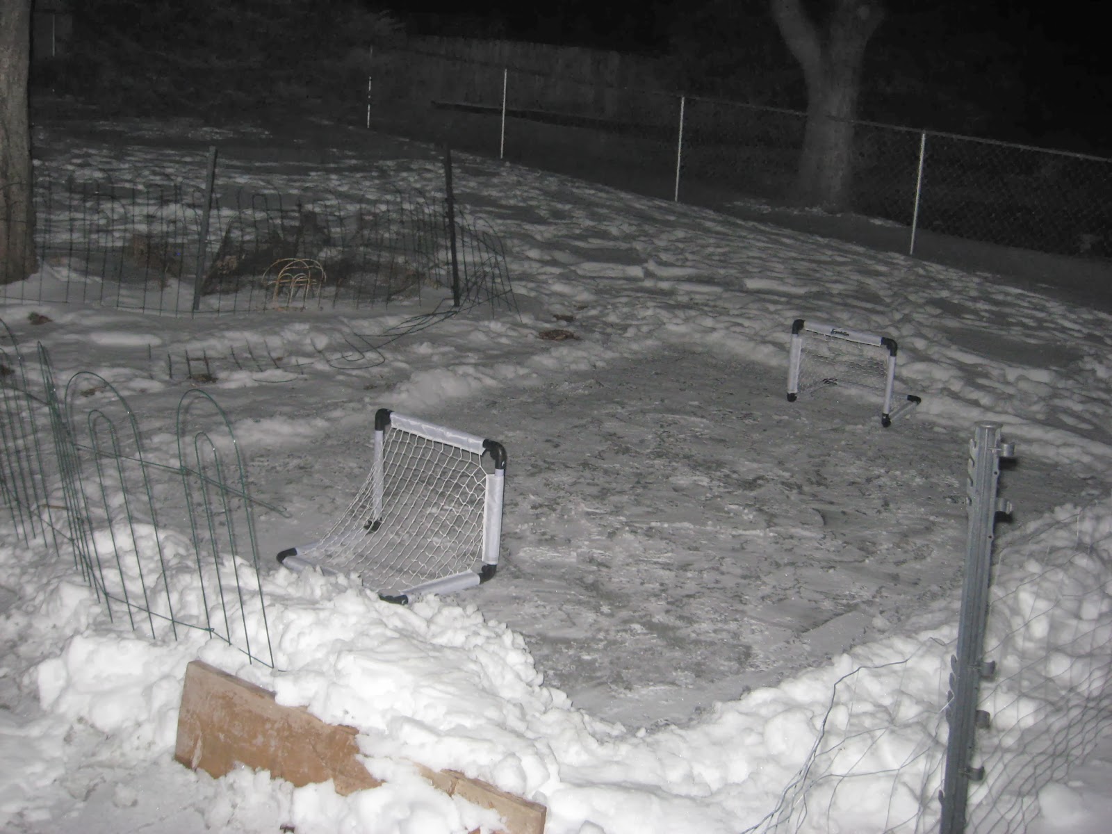 Husker Mikes Blasphemy The Backyard Ice Rink Project Part 1