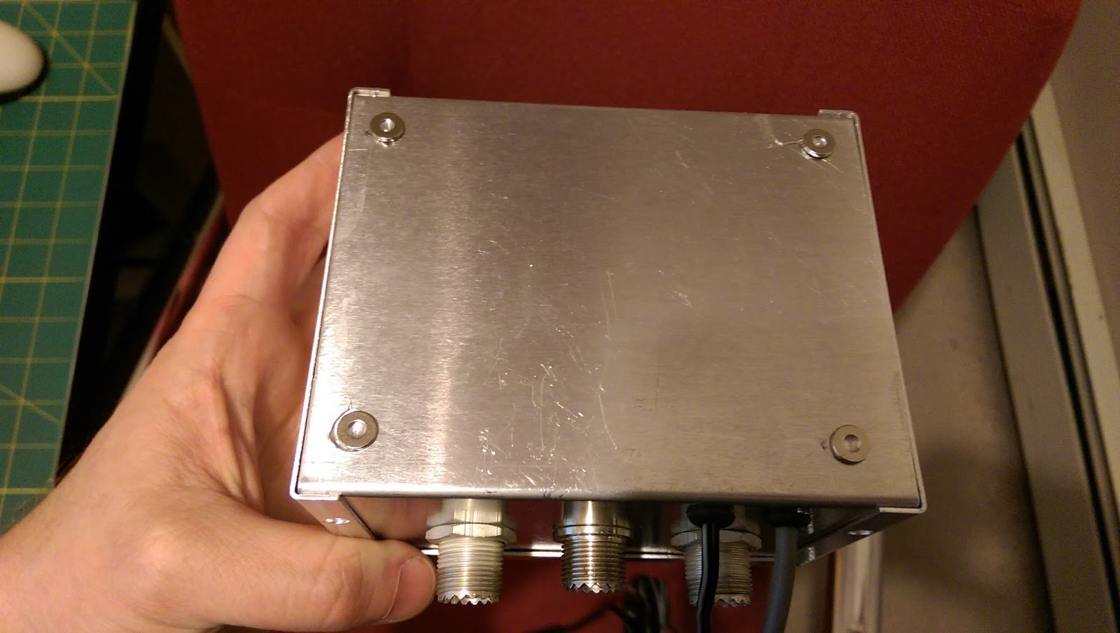 Cly Institute for Radio Research Amateur Radio Receive Antenna Relay Box