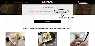 cara daftar masuk go food
