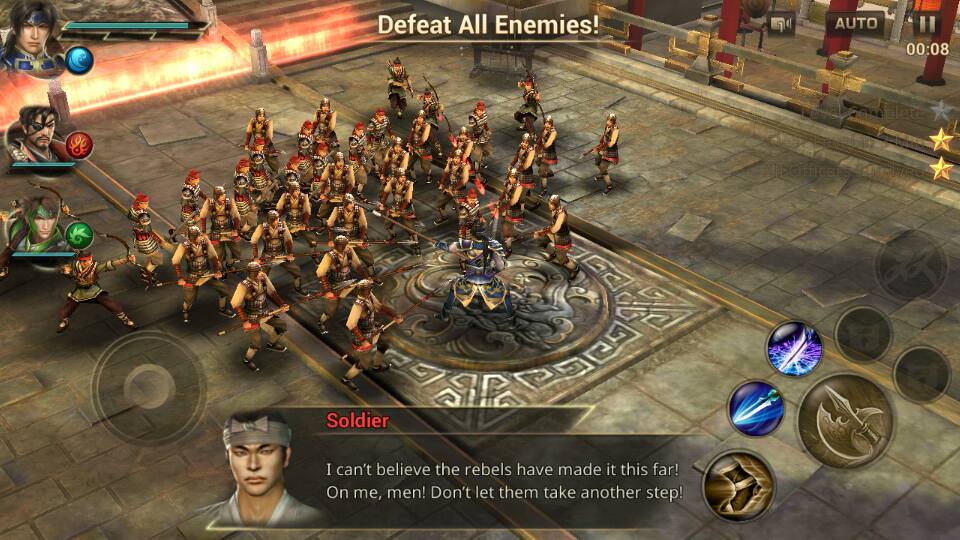 Dynasty Warriors Unleashed v1.0.12.5 Apk Terbaru